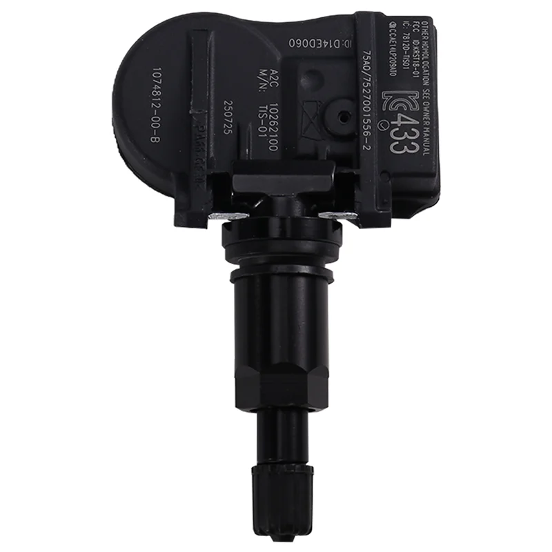 

AU05 -Tire Pressure Sensor 1074812-00-B 107481200B 433Mhz For Tesla Model 3 S X 2014-2021 TPMS Car Parts