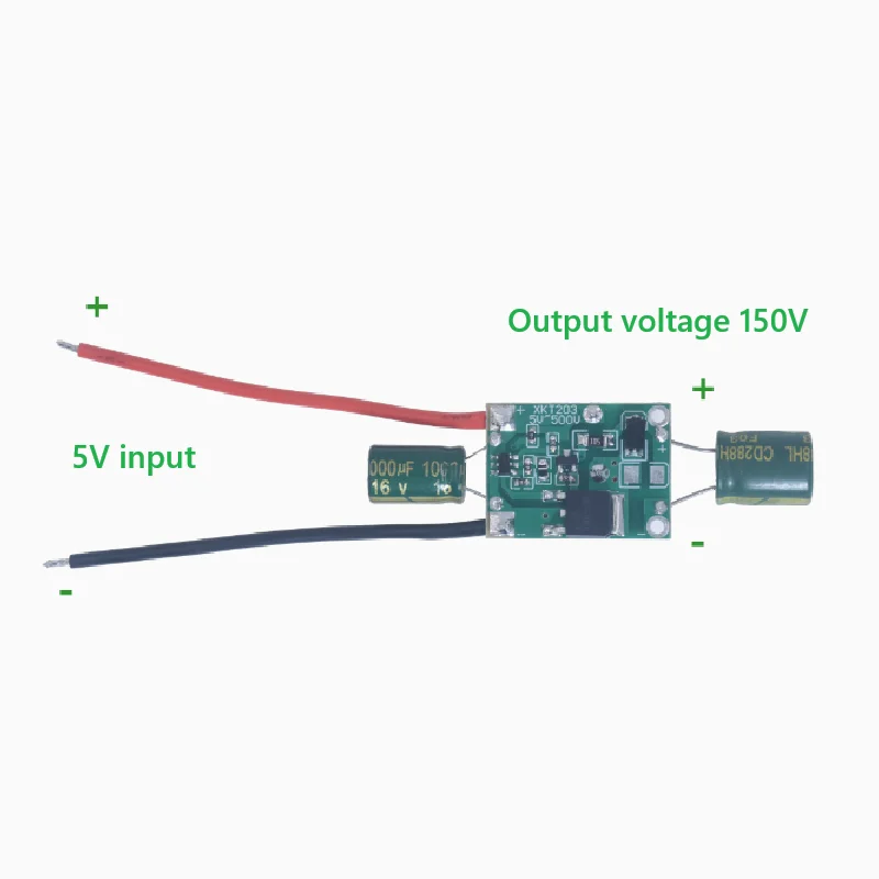

Схема схемы повышающего модуля от 5 до 150 В XKT203-02