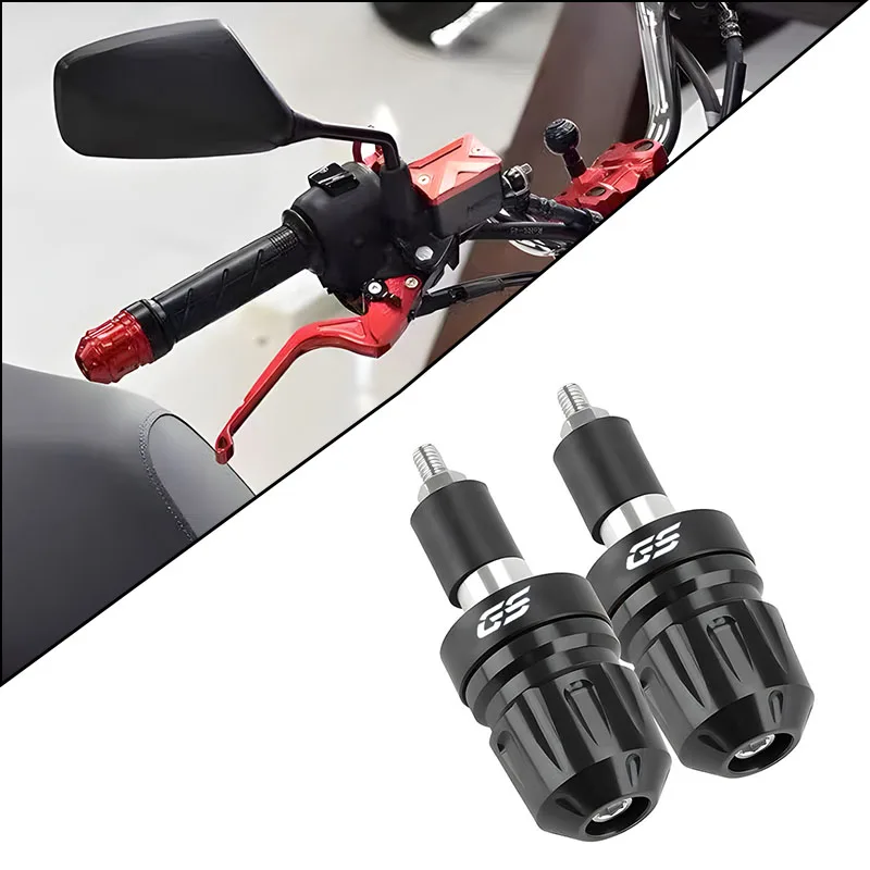 GS Motorcycle Accessories Handlebar Grips Ends Handle Bar Cap End Plug For BMW R1100GS R1150GS R1200GS R1250GS R1300GS ADVENTURE