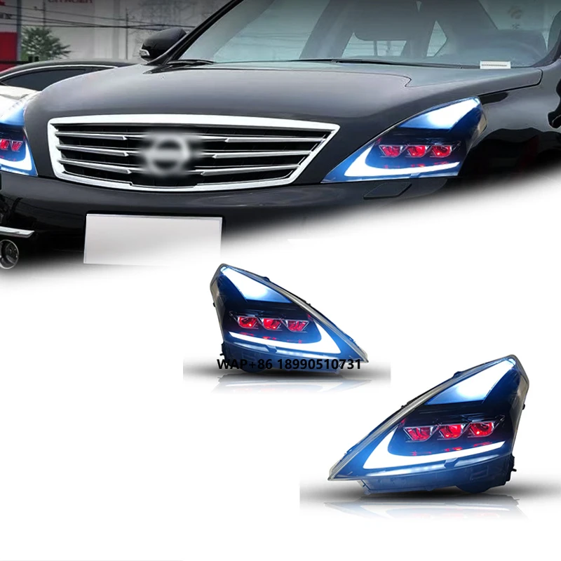 

FT Car Lights For Nissan Teana Altima Headlights 2008-2012 LED Projetor Headlamp Daytime Running Light Automotive Accessories