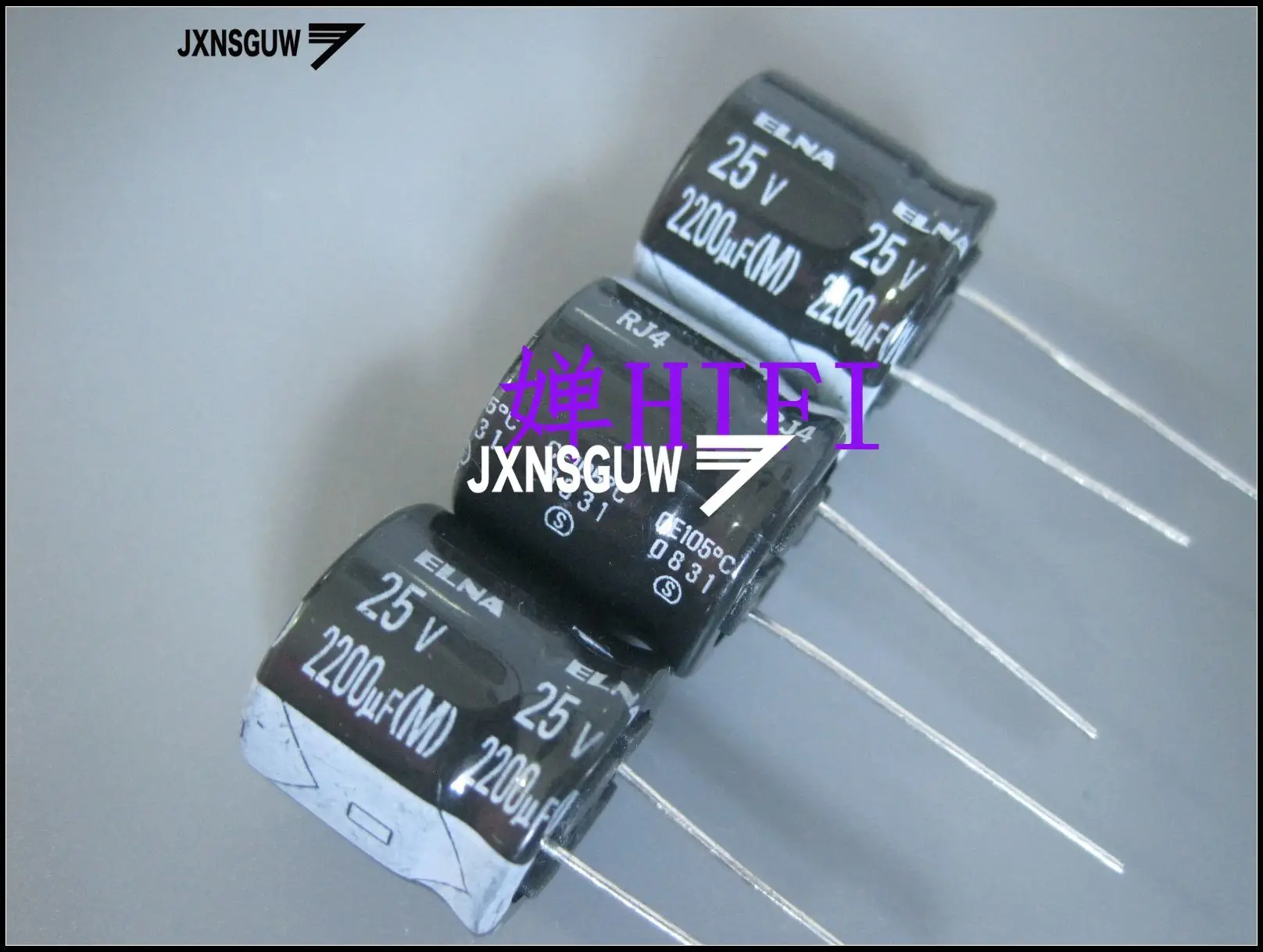 

20PCS ELNA RJ4 25V2200UF 18X18MM Aluminum electrolytic capacitors 2200uF/25V 105 degrees 2200UF 25V