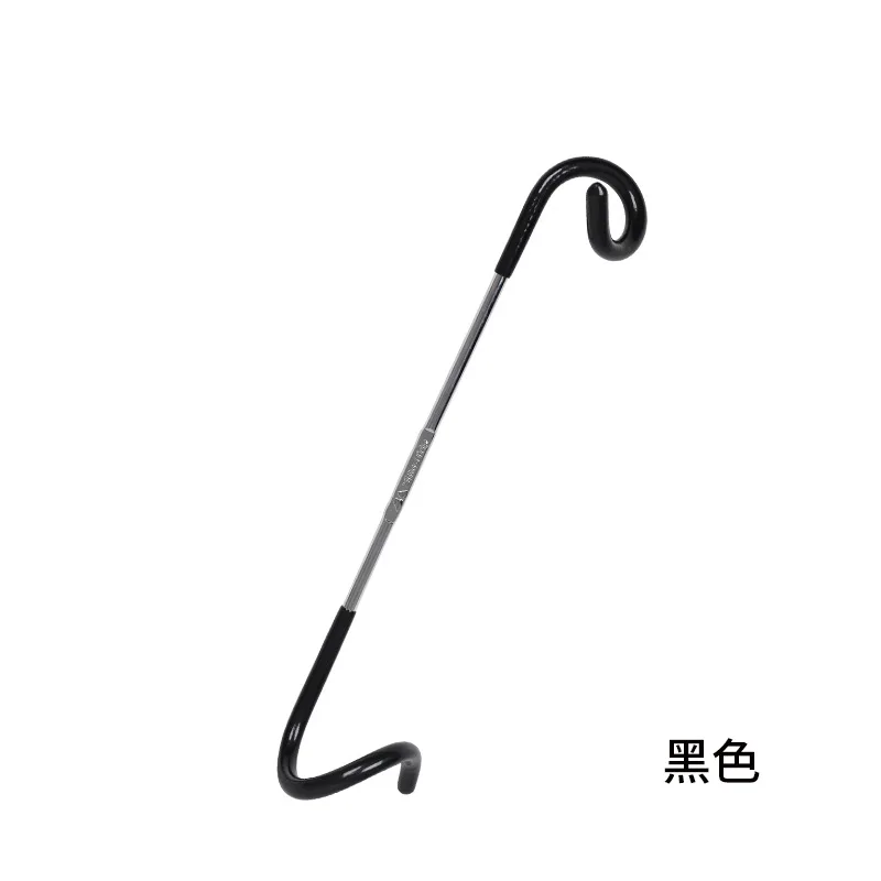 Outdoor Camping Non-slip Hook Stainless Steel Pig Tail Hook Double Head Portable Light Hanging Storage Hook