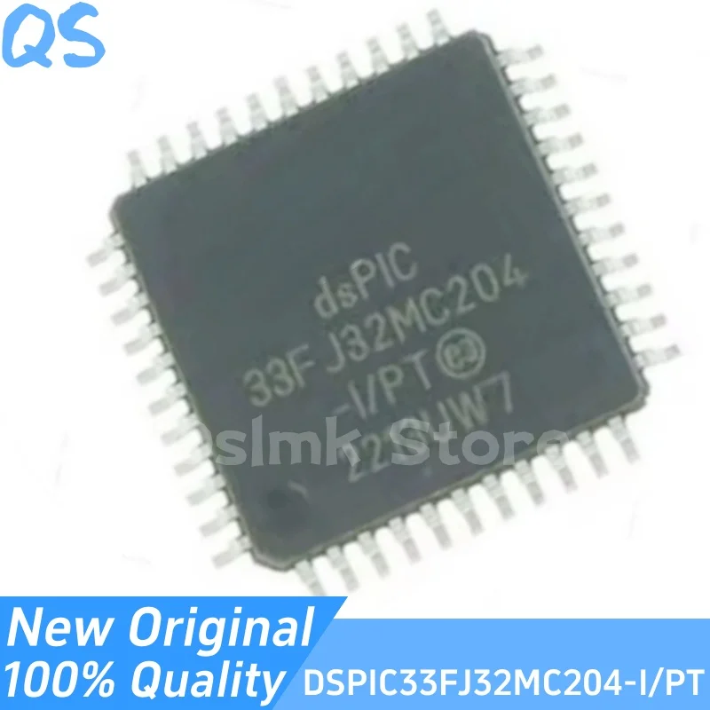 Novo chip de processamento de sinal digital original DSPIC33FJ32MC204-I/pt tqfp44