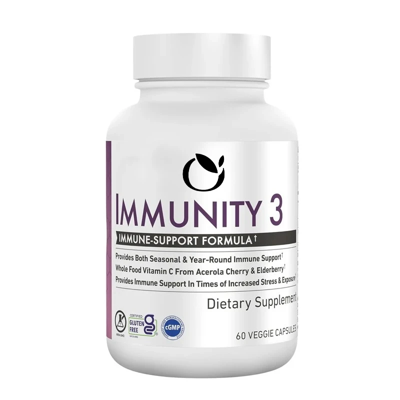 Immune Support Supplements - Vitamin C, Zinc, Elderberry - Adult Whole Food Immune Defense, Stronger Absorption, Non GMO