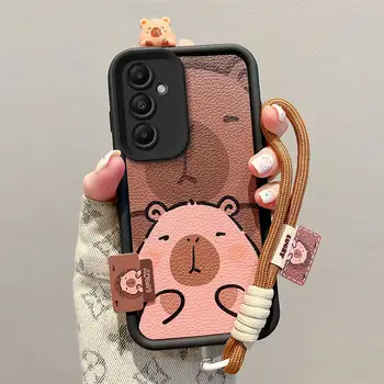 3D kryt s medvědem Kuromi pro Samsung Galaxy A06 A16 A07 A17 A36 A56 s popruhem a lanem, kreslený film Pochacco 8 nejlepší prodej kryt na telefon samsung mimco - №5