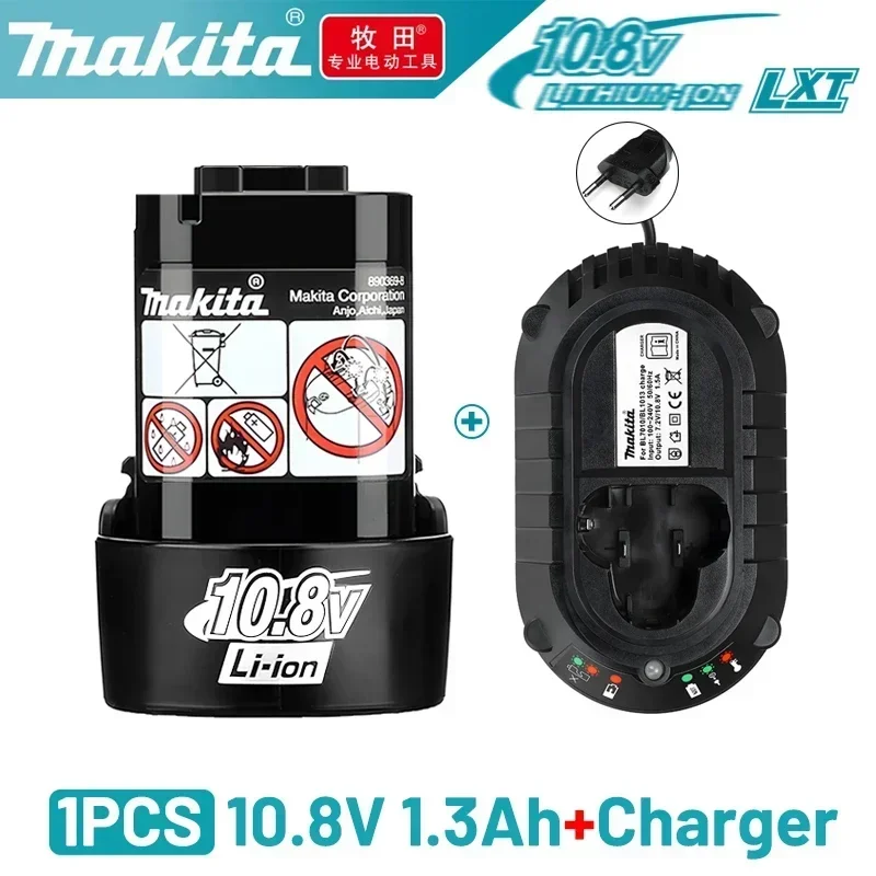 Originele Makita 10.8v batterij 3Ah, Makita oplaadbare vervangende batterij BL1013 BL1020 BL1030, TD090D LCT203W accu voor elektrische gereedschappen