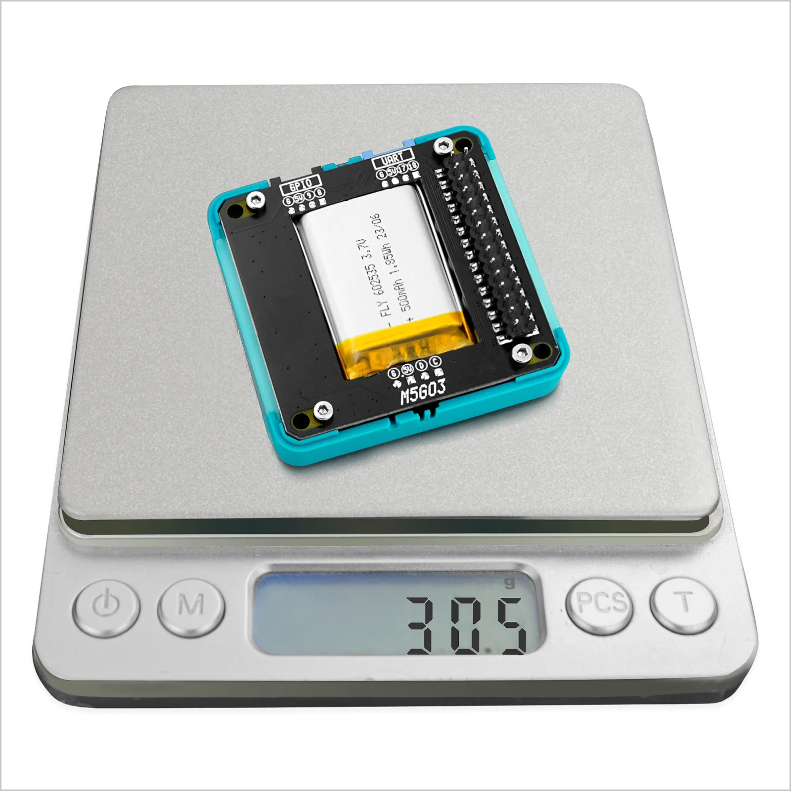 Batería oficial M5Stack M5GO Bottom3 (solo para CoreS3)