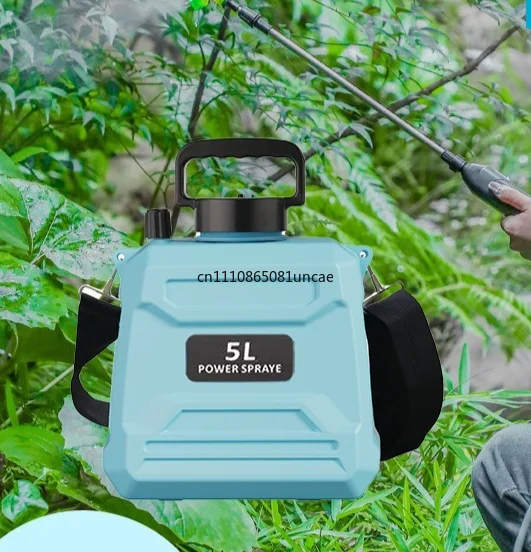 For Portable Mini Electric Sprayer High‑Pressure Pesticide Fogger Household Garden Watering Plant Mist Sprinkler Tool