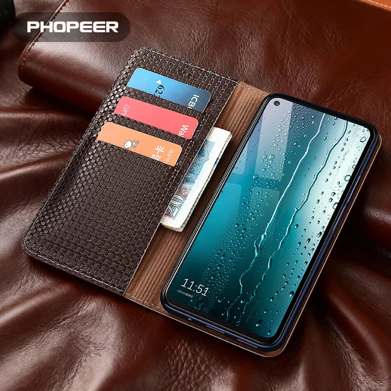 Luxury Genuine Leather Case for Asus Rog Google Pixel 9A 9 8 8A 7 6 6A 5 4A 3 2 A XL Pro Fold phone case Straw Mat Pattern - view 5