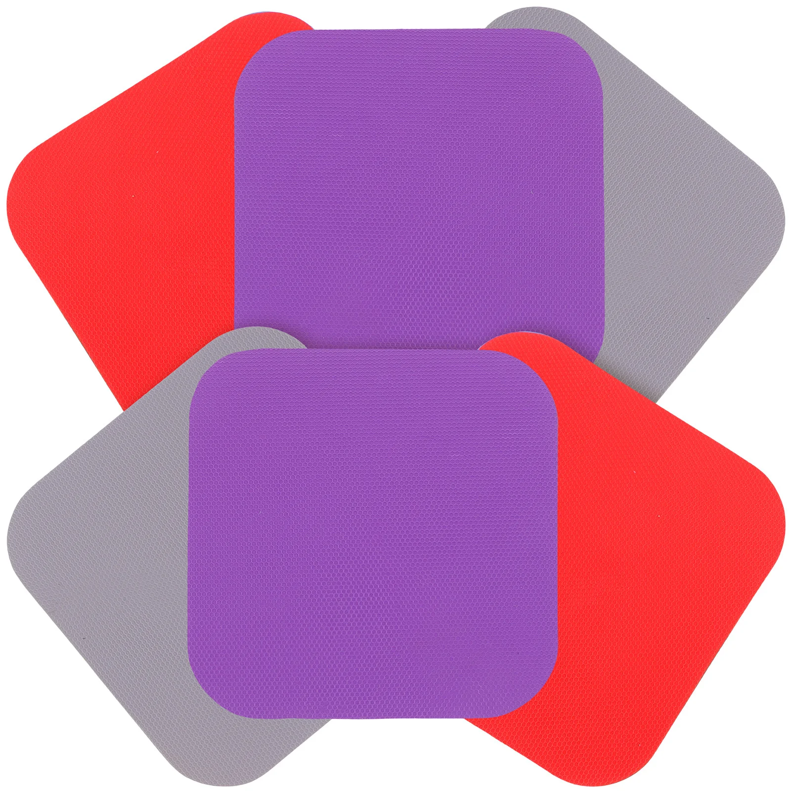 6 قطعة فتاحة جرة مطاطية وسادة القابض عدم الانزلاق غطاء زجاجة مربعة فتاحة حصيرة للمطبخ أدوات منزلية متعددة الاستخدام