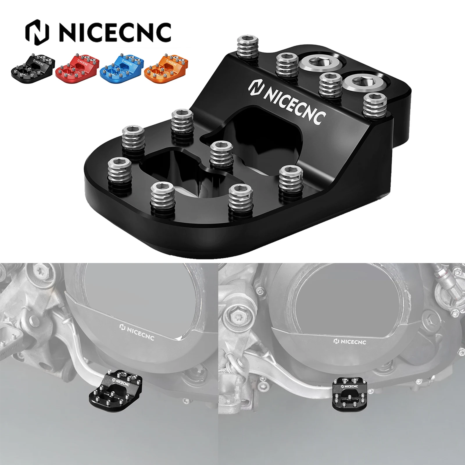 

Rear Brake Pedal Step Plate Tip For KTM 690 Enduro R SMC R 390 790 890 1050 1090 1190 Adventure R 1290 Super Adventure R/S/T
