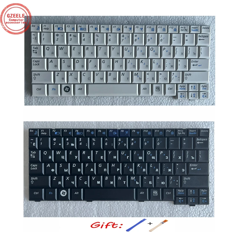 

US/RU New Laptop Keyboard For Samsung NP-NC10 NC10 ND10 N108 N110 N130 Np-N130 N140 NC310 CNBA5902419Q BA59-02419Q n128