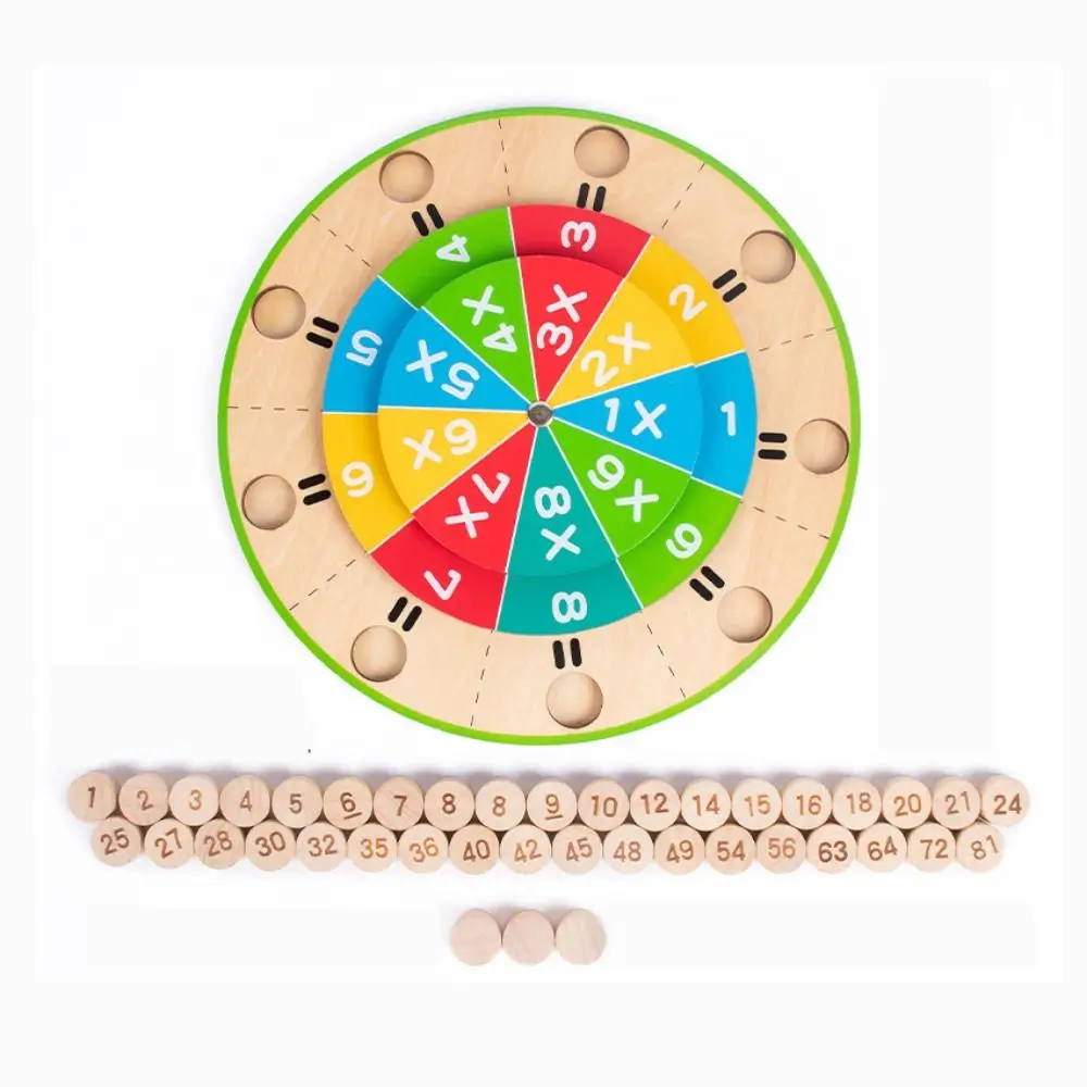 Montessori Plattenspieler Multiplikation Bord Multiplikation Tabelle Frühe Pädagogische Holz Arithmetik Spielzeug Lernen Spielzeug Mathe Spielzeug