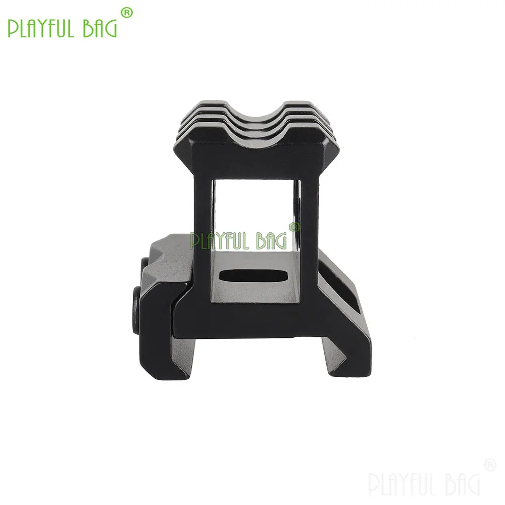 Sport all'aria aperta 3-Slot da 20mm a 20mm Riser Rail Adattatore di altezza Picatinny in metallo T1 Red Dot Sight Base Accessori per pistole giocattolo QG885
