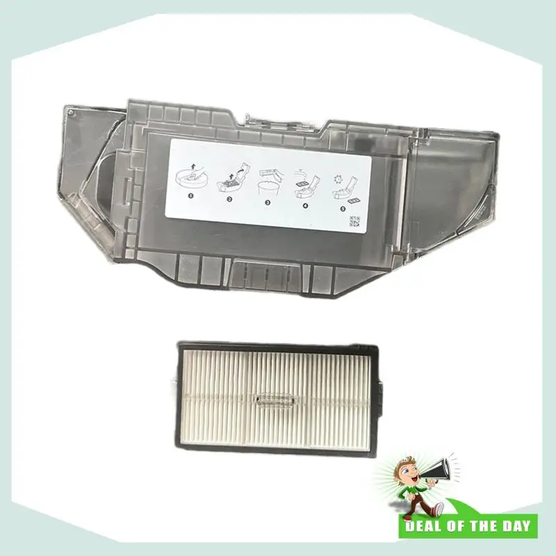 24-Hour Delivery Dust Box With Filters For Roborock G30U Robot Vacuum Cleaner Accessories Replacement Dustbin
