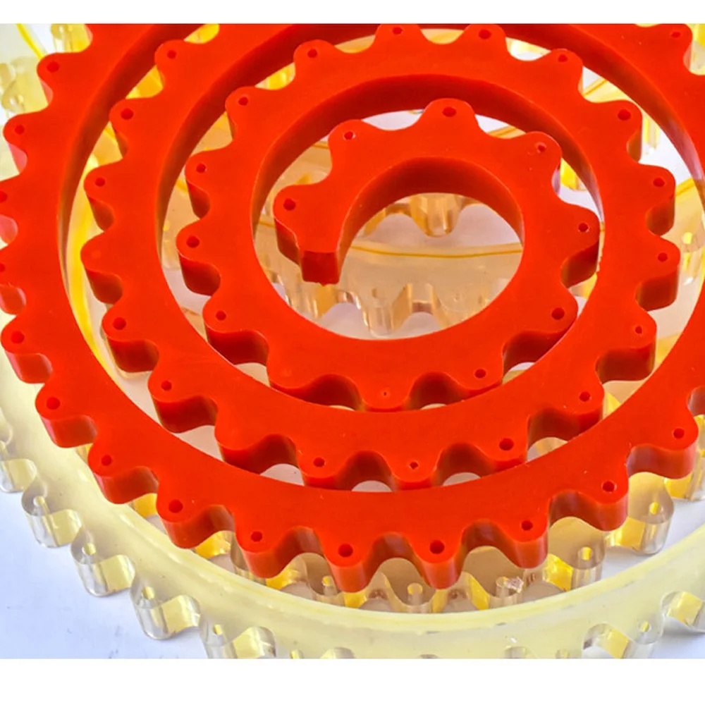 Gear Chain Contour Gauge Woodworking Tool Professional Profile Copying Ruler For Irregular Shape Drywall Cutting