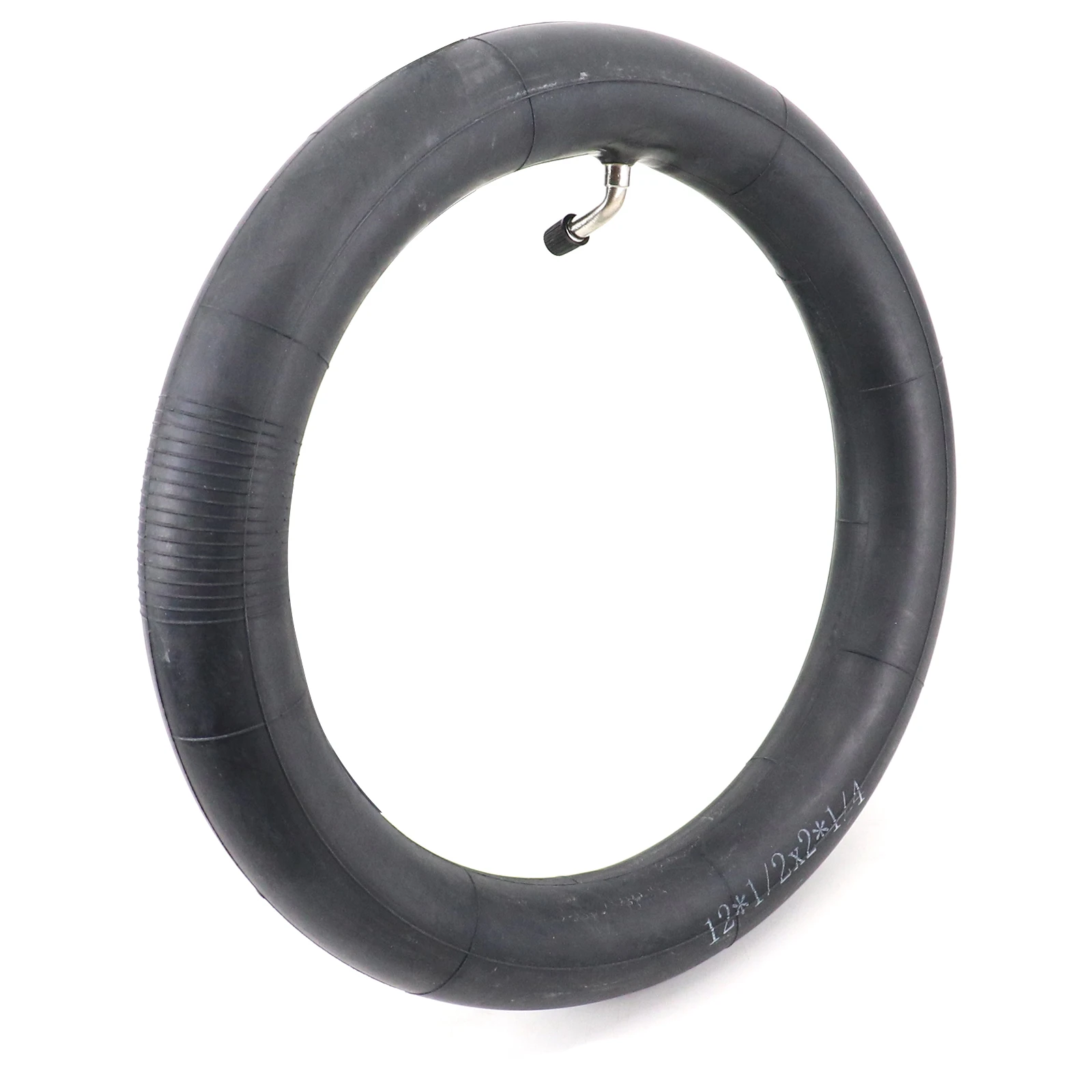 Butyl rubber 12 1/2 X 2 1/4 Inner Tube 12 1/2*2 1/4 Inner Camera With Bend Angle for Many Gas Electric Scooters And E-Bike Parts