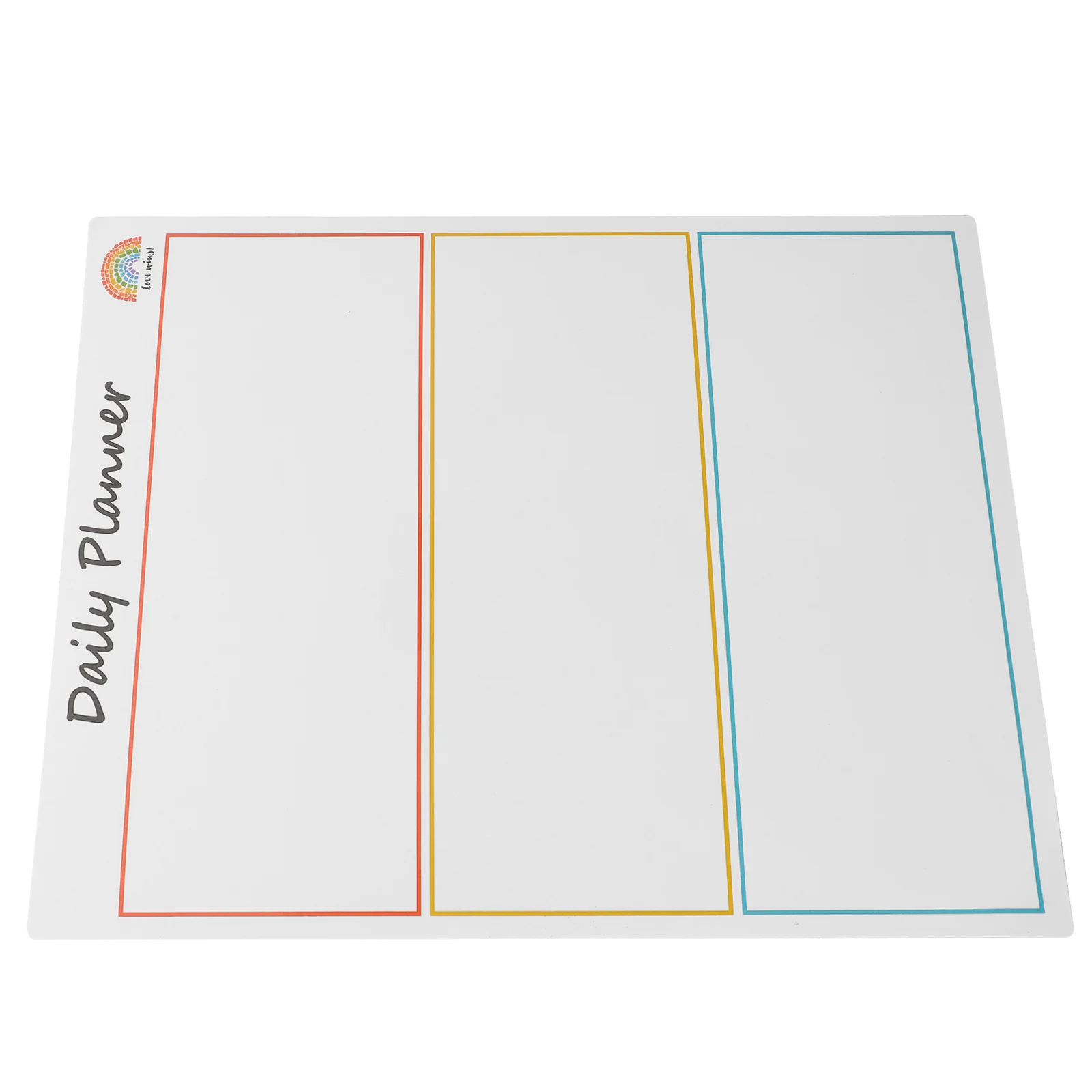 

Magnetic Whiteboard for Fridge Tile Refrigerator Dry Erase Rewritable Menu Schedule Reminder Shopping