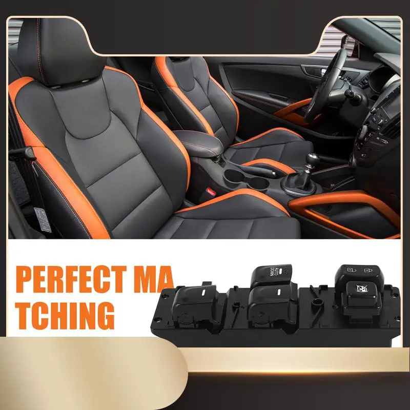 

Главный выключатель стеклоподъемника с левой стороны автомобиля для Hyundai Veloster 1.6L 2012-2017 93570-2V015-4X