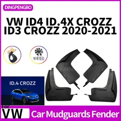 For VW ID4 ID.4X CROZZ ID3 CROZZ 2020-2021 Car Wheel Mud Flaps Mudguards Mudflaps Front Rear Splash Fender Accessories