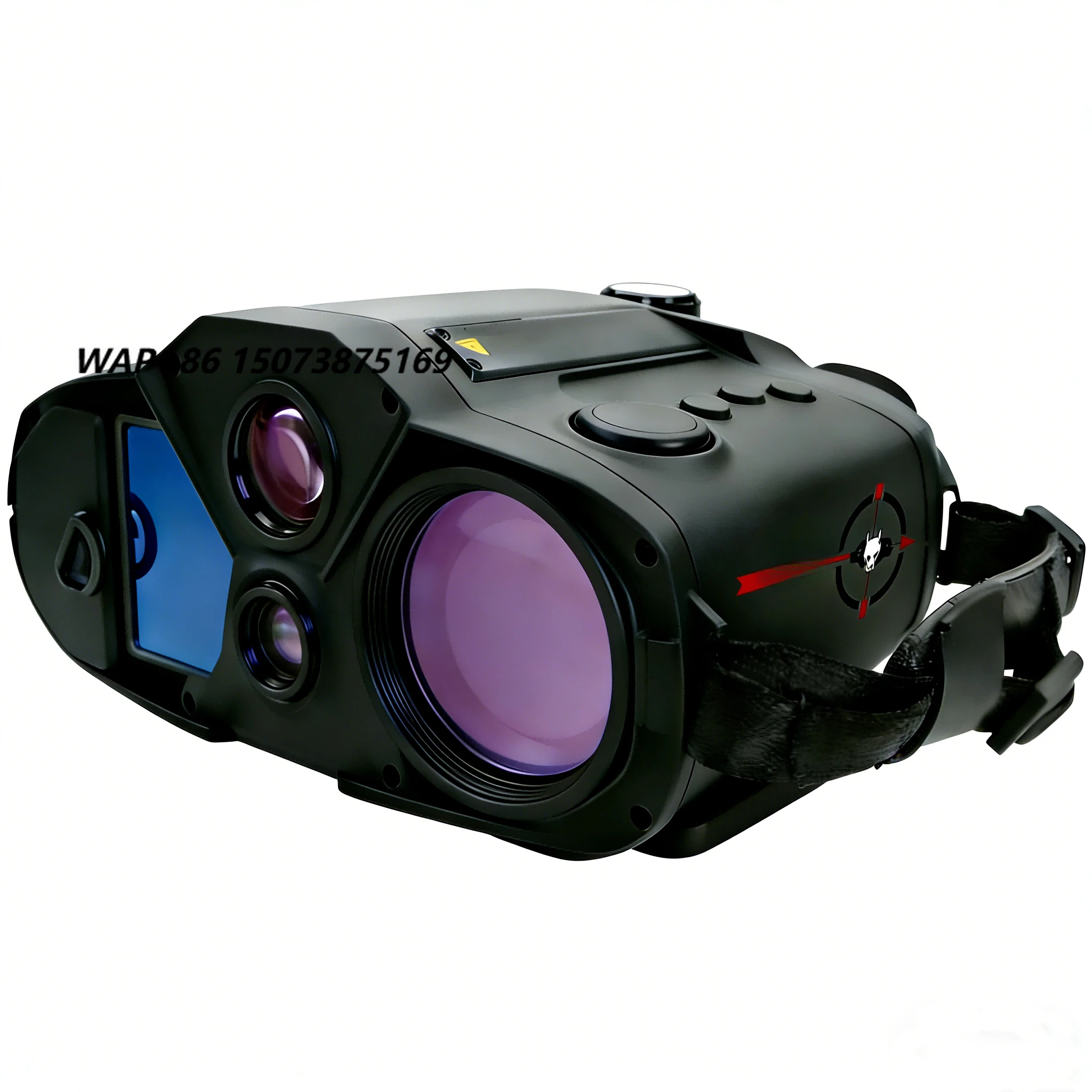 Ultra Distante Observation Beyond  12km Multifunctional  Infrared Thermal Night Vision Imager Cooled Thermal  Binoculars