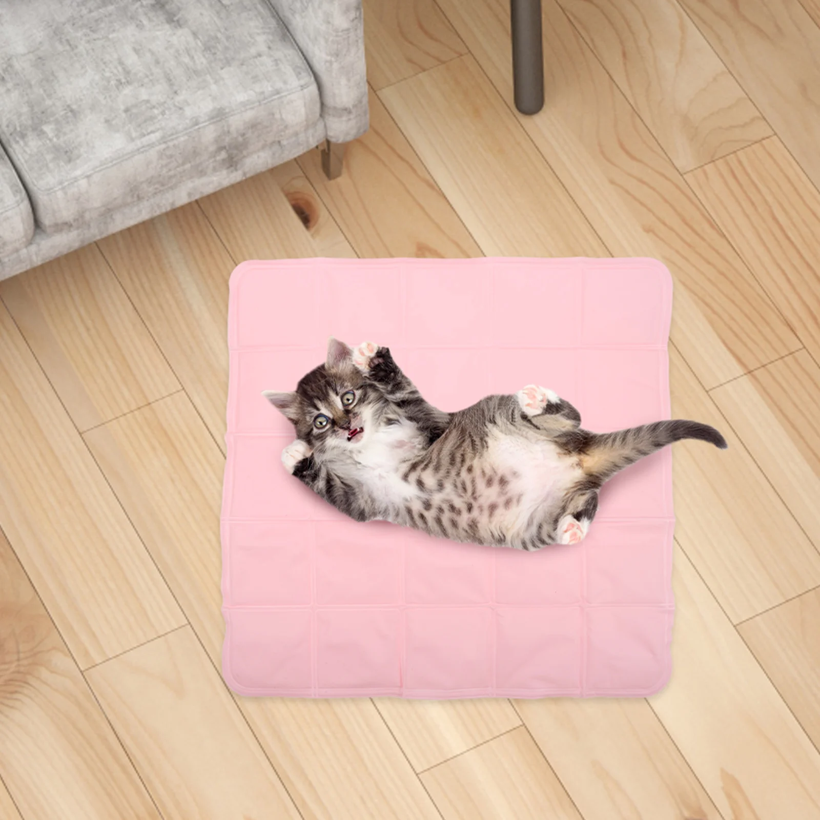 

Pet Cooling Mat Summer Self Cooling Dog Chill Mattress Portable Washable Breathable Pet Cushion for Travel Home Outdoor