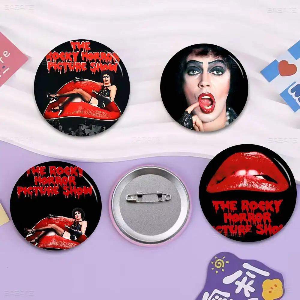 The Rocky Horror Picture Show Movie Tinplate Soft Button Pin Brooch Metal Badge Custom Jewelry Accessories Hat Bag Lapel