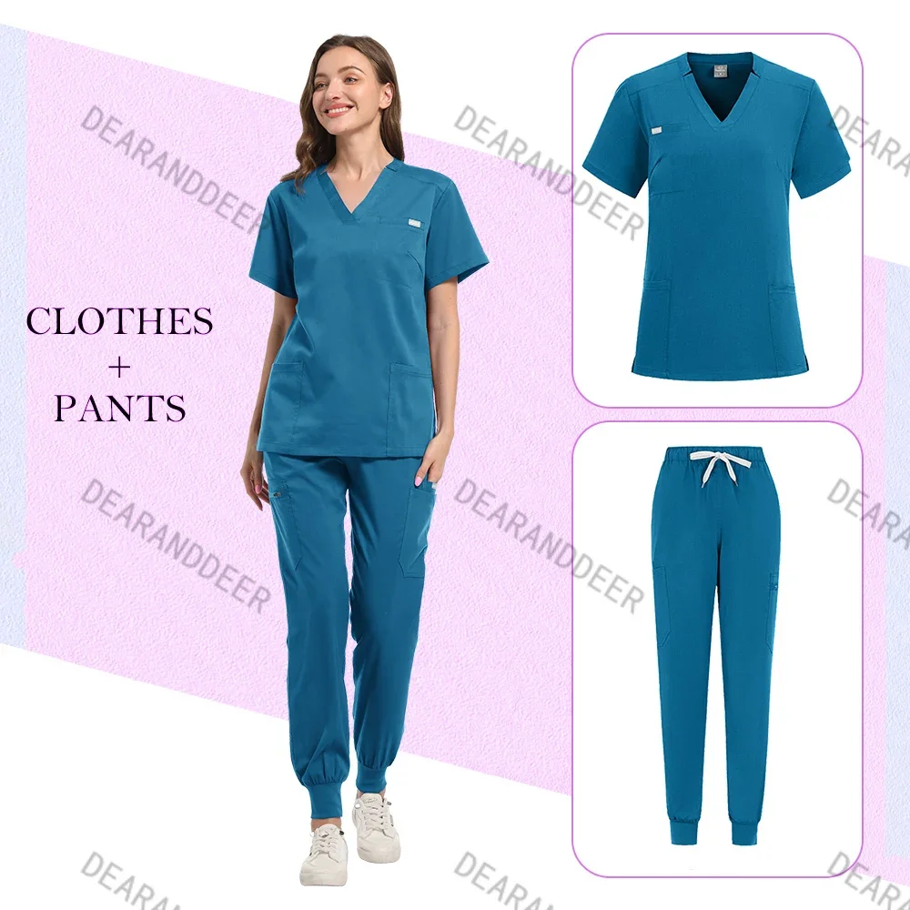 Men's and women's medical uniforms, tops and pants, beauty, pet hospitals, nurses, doctors, dentists, clinical clothing