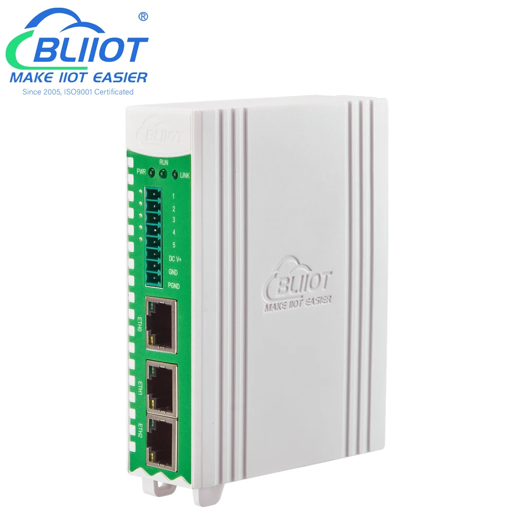 Industrial Real Time Modbus to EtherCAT Converter Ethernet Fieldbus EtherCAT Gateway BL123