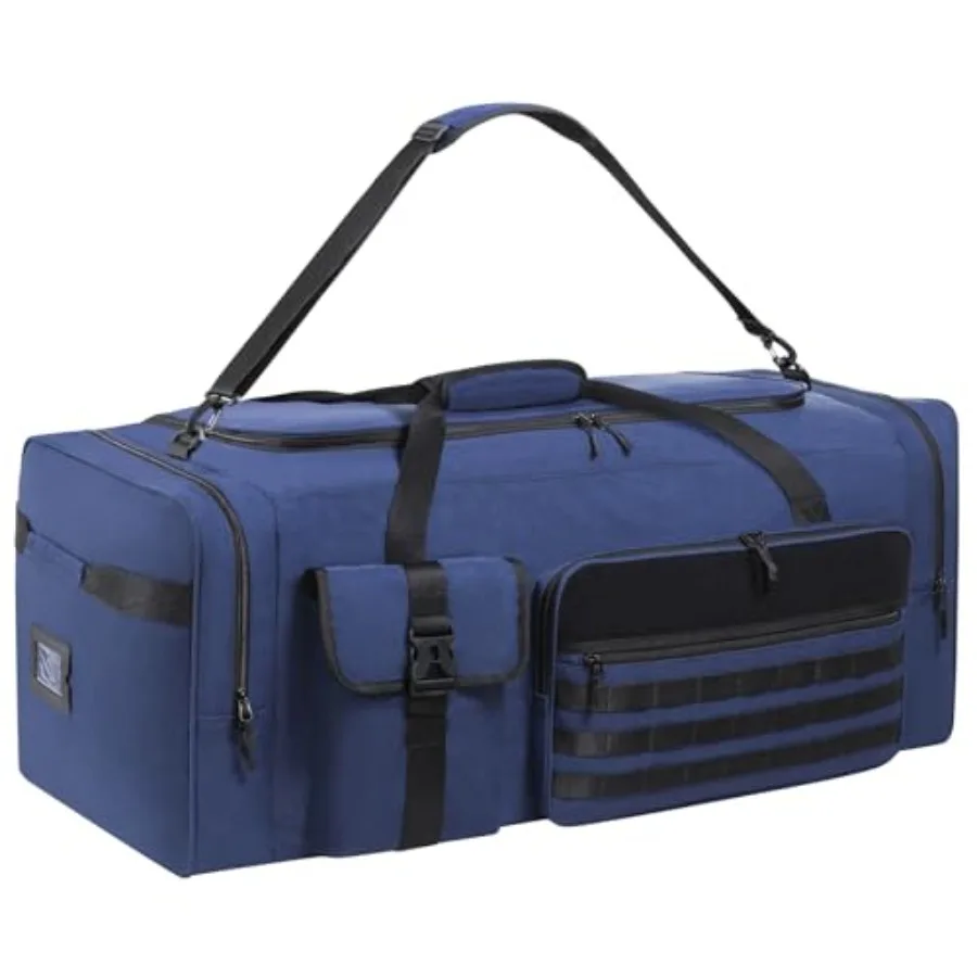 130L Extra Large 36" Heavy Duty Sports Gym and Travel Duffel Bag - Oversized Equipment Gear Bag for Basketball Baseball Hockey
