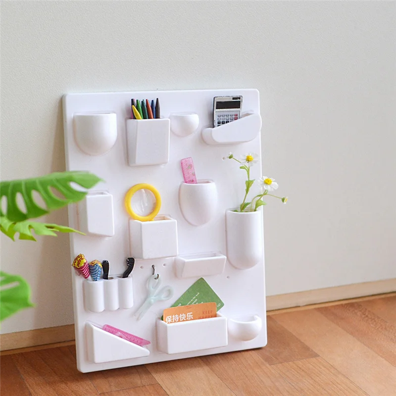 

Modern 1/6 Scale Miniature Dollhouse Storage Home for Barbies Furniture, 6