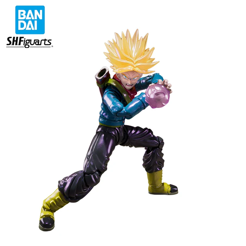 Genuine Original S.H.Figuarts Future Trunks -Super Saiyan- -Exclusive Edition- DRAGON BALL Action Anime Figure Doll Ornament Toy