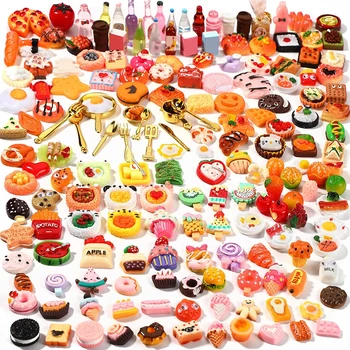 1:12 Miniature items Dollhouse Food Snacks Ice Cream Dessert Drinks Toy for Blythe Barbies BJD Doll Decoration Accessories Toys