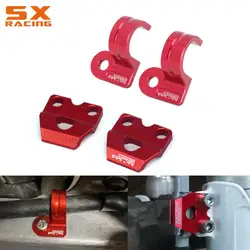 Soporte de línea de freno trasero y delantero para motocicleta, abrazadera de manguera para Honda XR250R, XR400R, XR600R, XR650R, XR250L, XR650L, XR 250, 650 L, 400, 600 R