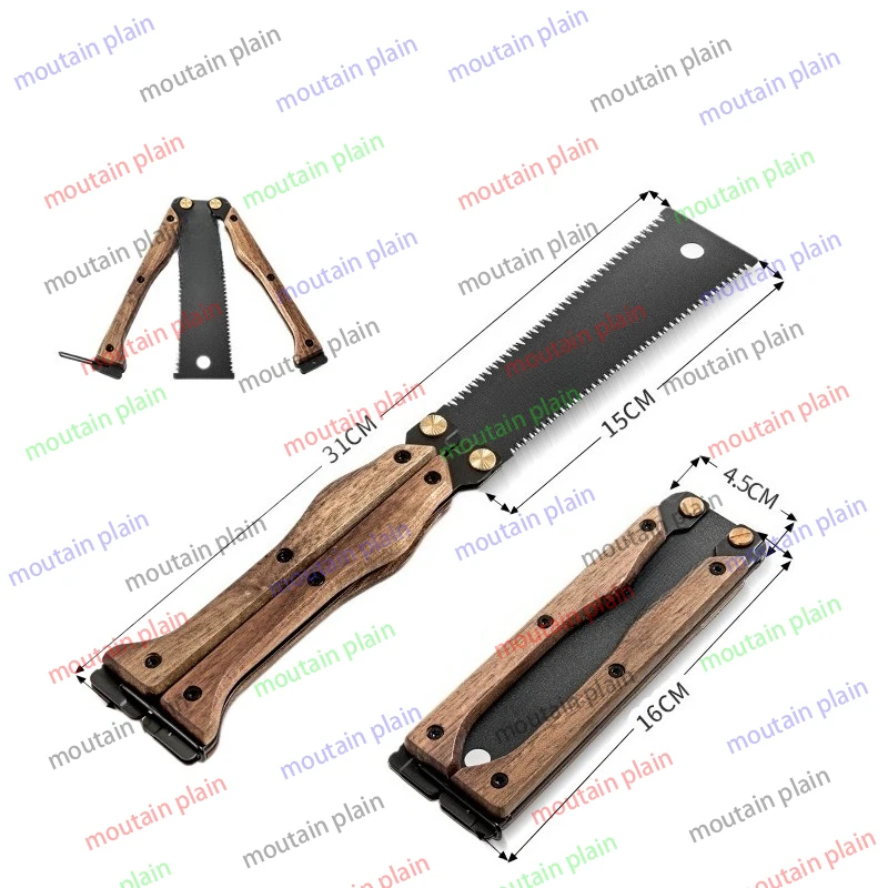 

Складная пила для кемпинга, ручной инструмент, пила для распиловки древесины из цельного дерева для домашнего использования