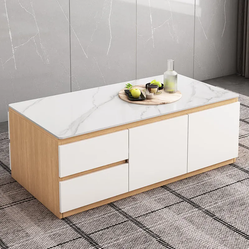 Decoration Modern Coffee Table Living Room Aesthetic Italian Minimalist Coffee Table Unique Luxury Mesa Auxiliar Home Furniture