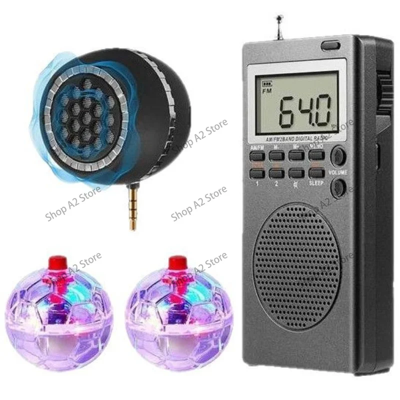 Mini Pocket Portable Radio Receiver, Airport Broadcast Radio for Radio Enthusiasts