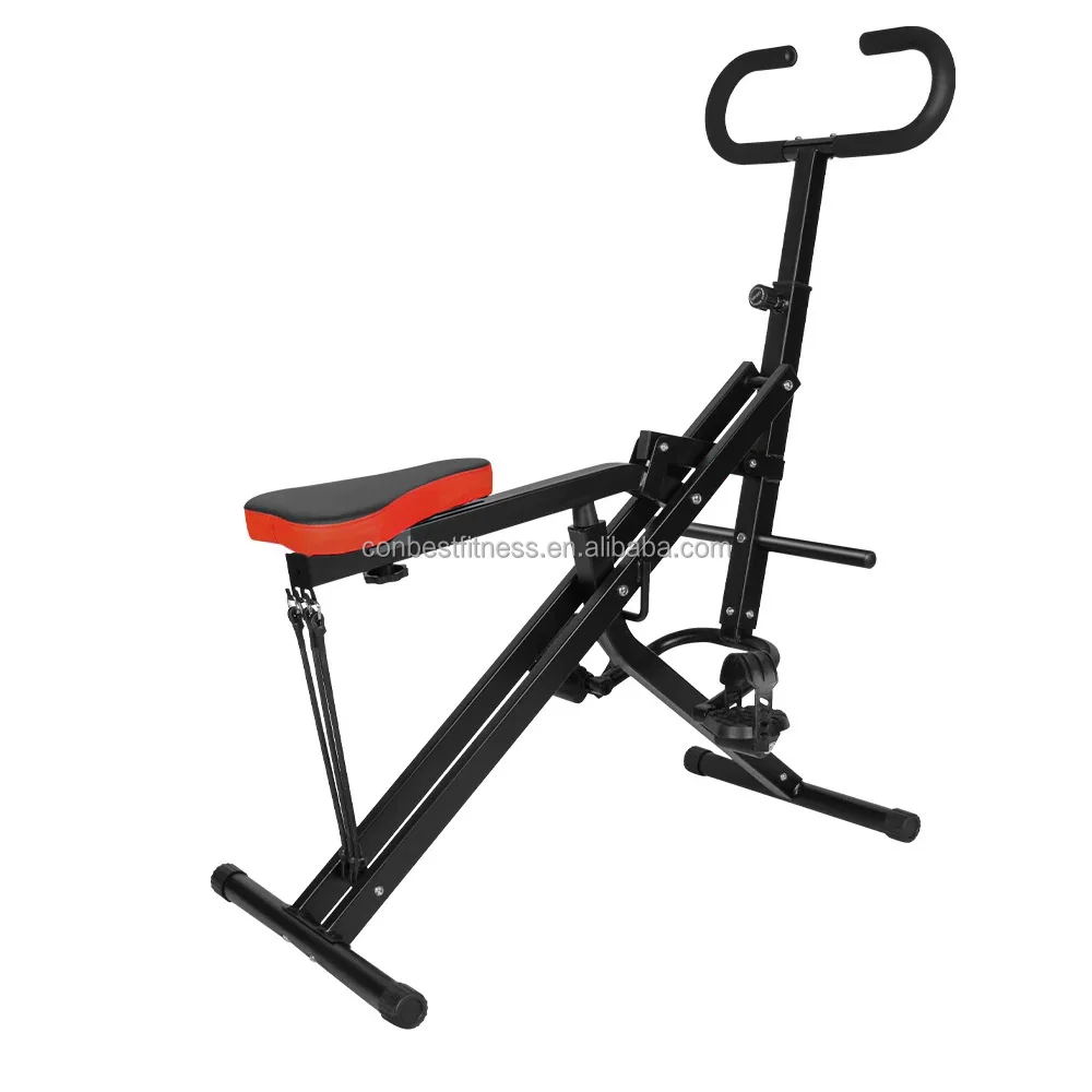 2023 Gym fitness equipment sport folding exercise bike horse riding machine horse rider total crunch with factory price