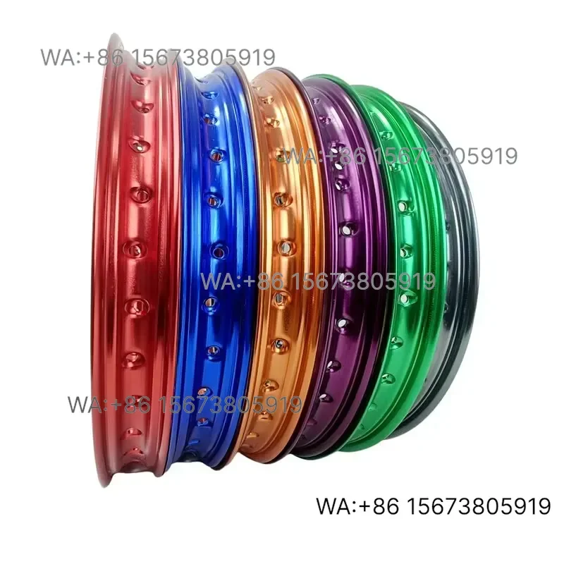 For  Wmwmnu  21 19 18 Inch Dirt Bike 7050-T Aluminum Alloy 36 Spoke Motorcycle Wheel Rim Off-Road Enduro Spoke Rims Accessories