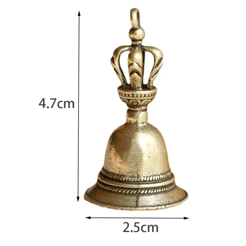 Creatieve solide woondecoratie handwerk spuitgieten voor decoratie windbel auto hanger demon onderwerpen bel messing bel