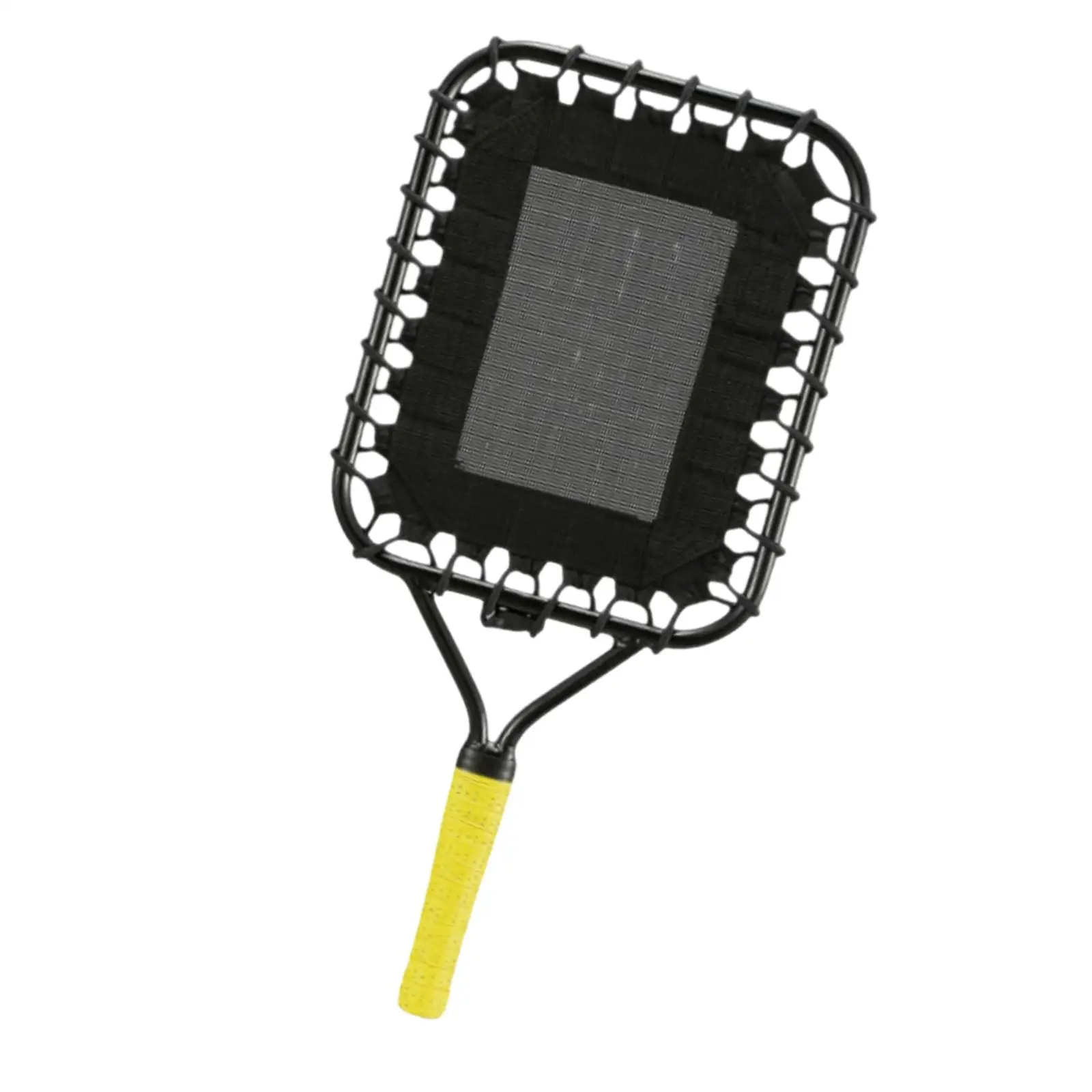 Baseball Support Tool Yellow Handle Racket Practice Net Accessory for Baseball Training Improving Player Performance