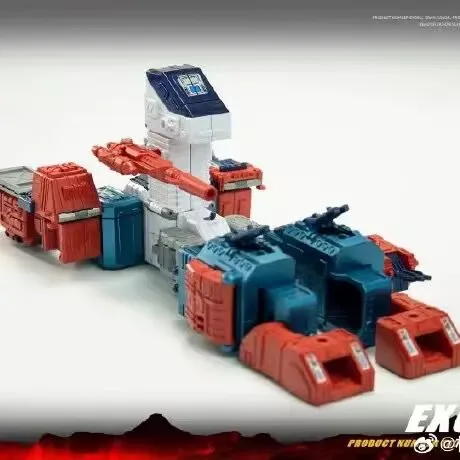 En STOCK nuevo VER transformación ZETA TOYS EX-09 EX09 EX09U EX-09U fortaleza Maximus edición MATELLIC figura de acción Robot juguete