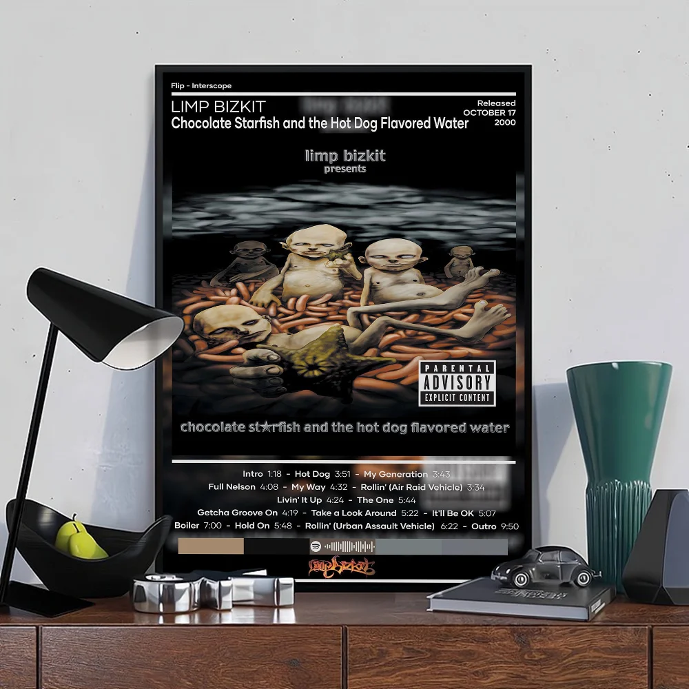Limp Bizkit Classic Vintage Posters Waterproof Paper Sticker Coffee House Bar Home Decor