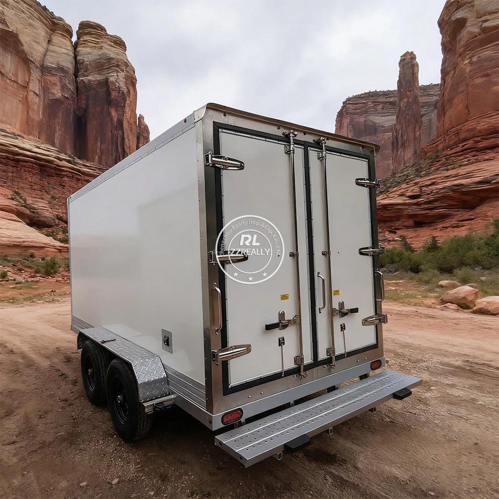 

Refrigerated Trailer for Sale Freezer Trailer Manufacturer Professional Reefer Trailer