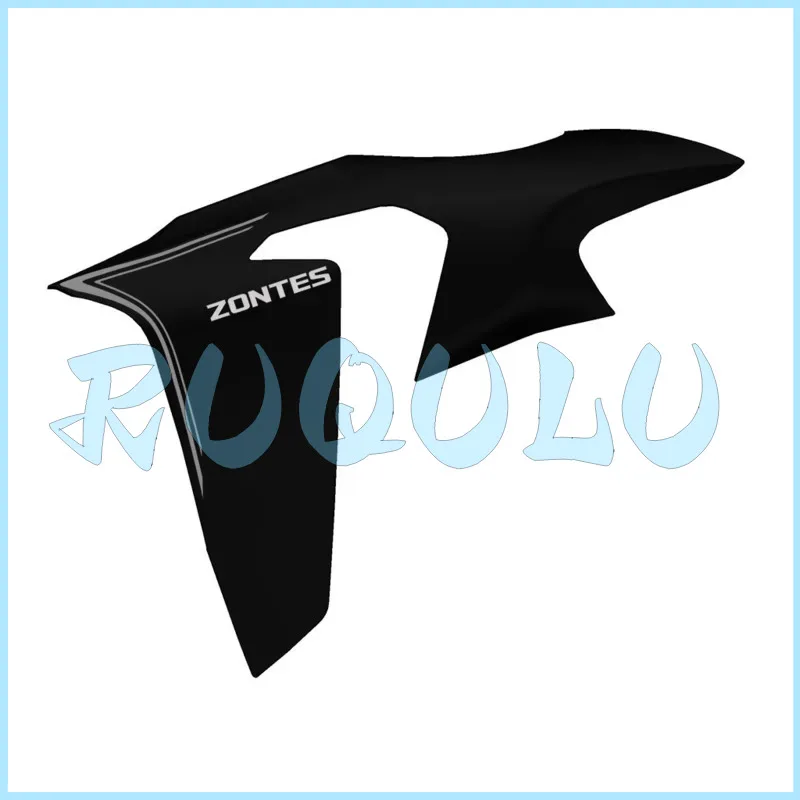 Zt310-vx Left / Right Fuel Tank Decorative Cover (bright Black/decal Dark Gray) 4044201-569021 / 4044201-574021 For Zontes