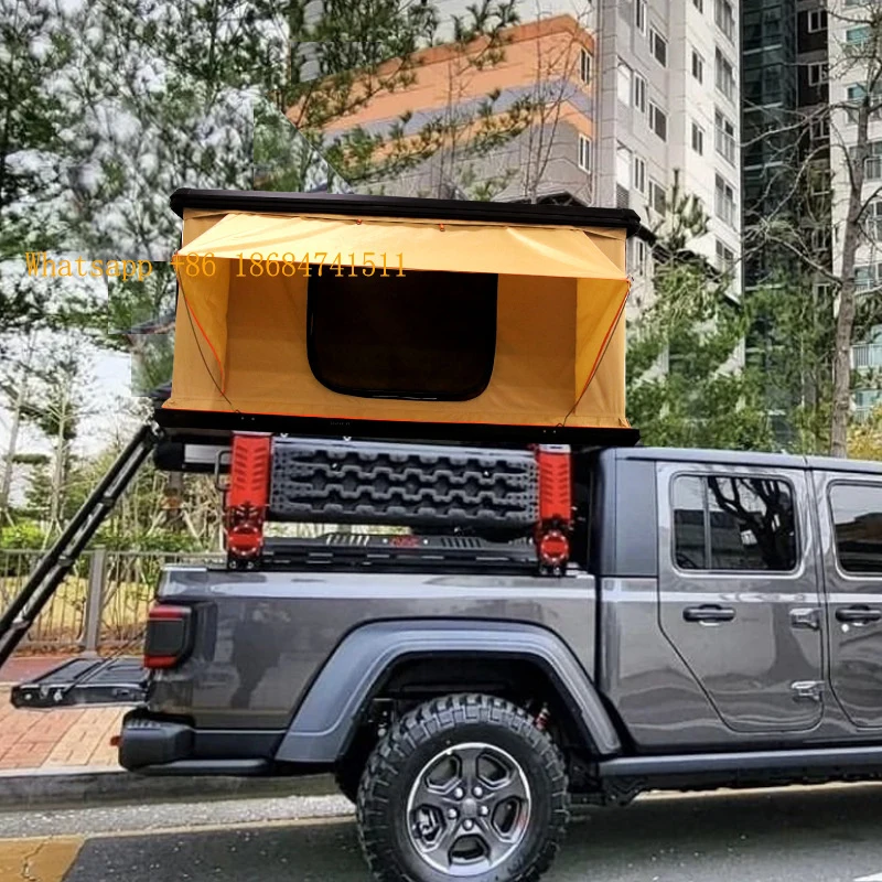 

Factory Direct New Vertical Lift Aluminum Alloy Roof Top Tent, Special Car Tent Self-driving & Camping