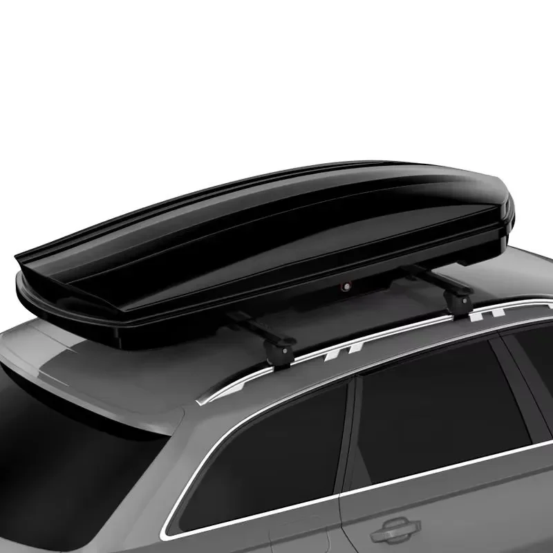 New Circlestar PMMA+ABS Hard Shell Roof Box 550L for SUV/Truck Waterproof Car Top Luggage Carrier Dual Side Opening