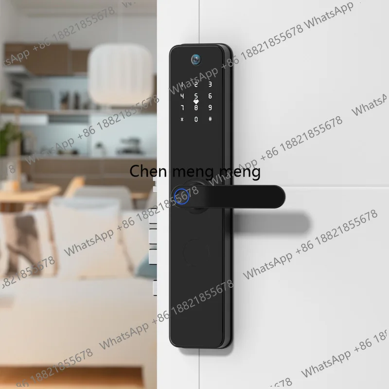 New Fingerprint Combination Lock Hotel Apartment Swipe Lock