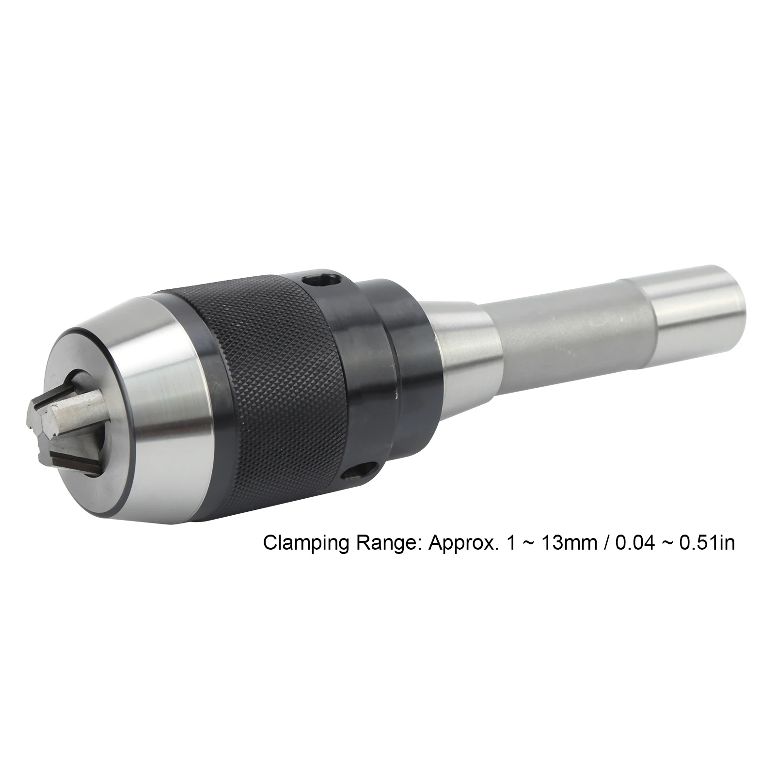 Встроенный сверлильный патрон без ключа с прямым хвостовиком Аппаратные средства для токарных станков Аксессуары APU13‐7/16 Фурнитура Бесключевой сверлильный патрон