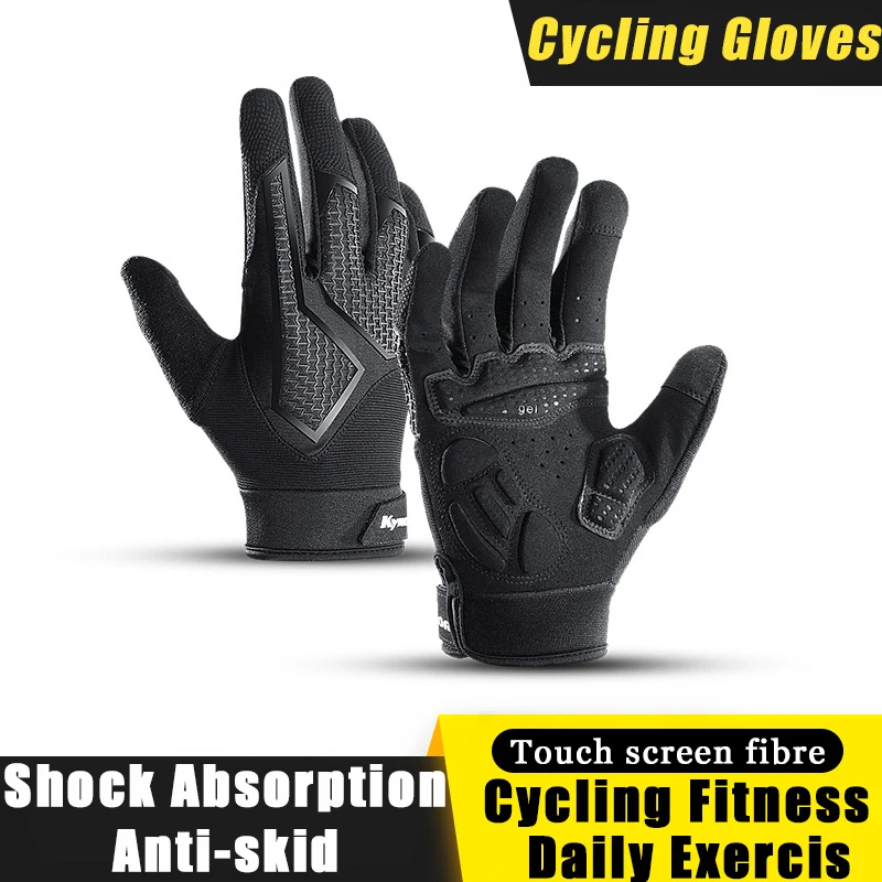 Cycling Gloves Full Fingers Touch Screen Bicycle Gloves MTB Cycle Glove Men Woman for Spotrs Gym Fitness Fishing Bike Training